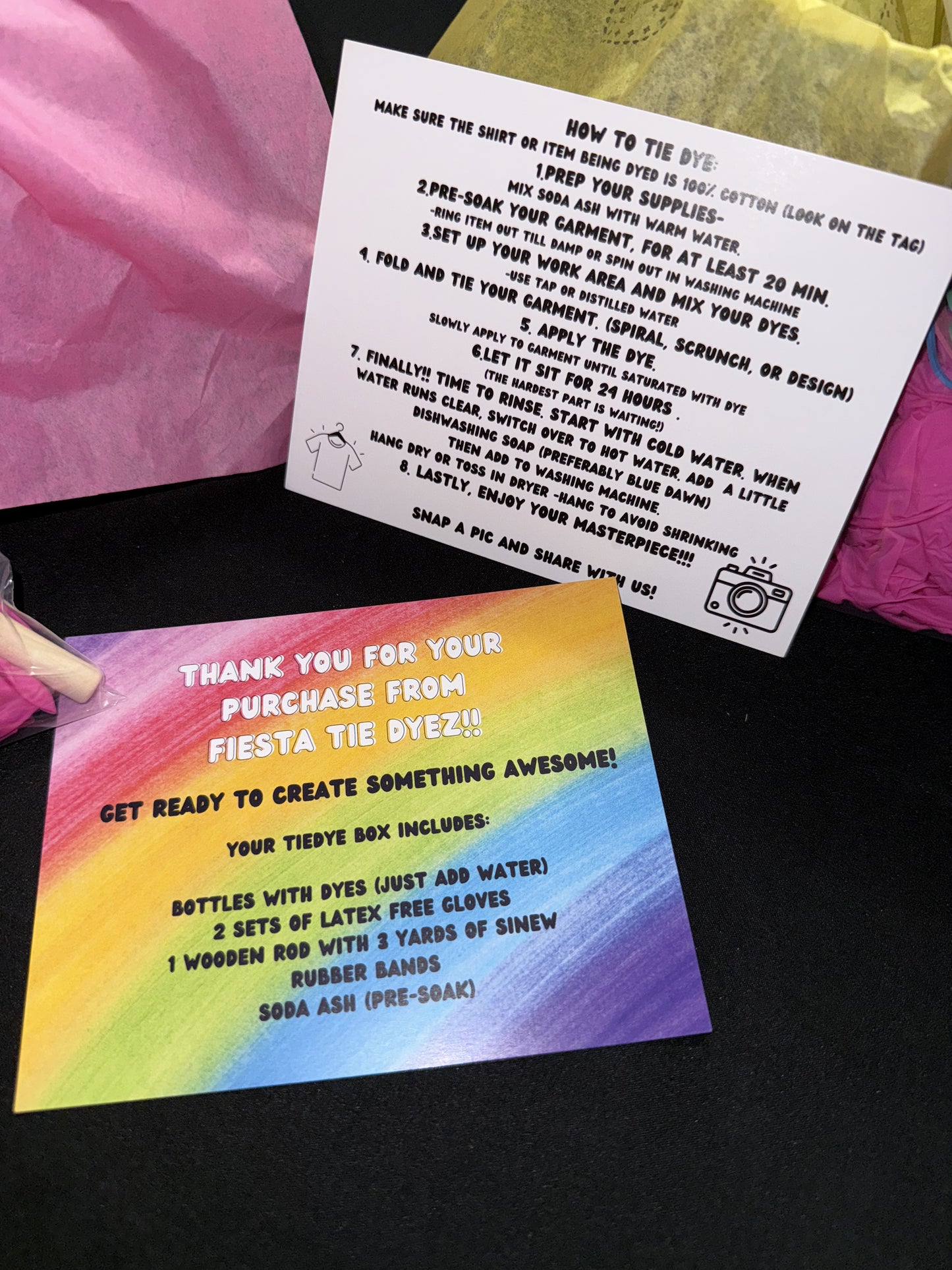 Tiedye kits