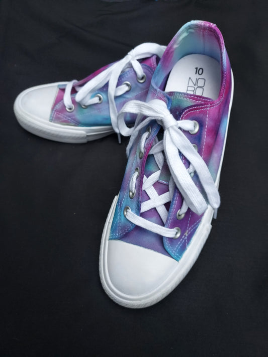 Tiedye shoes - Women's size 10
