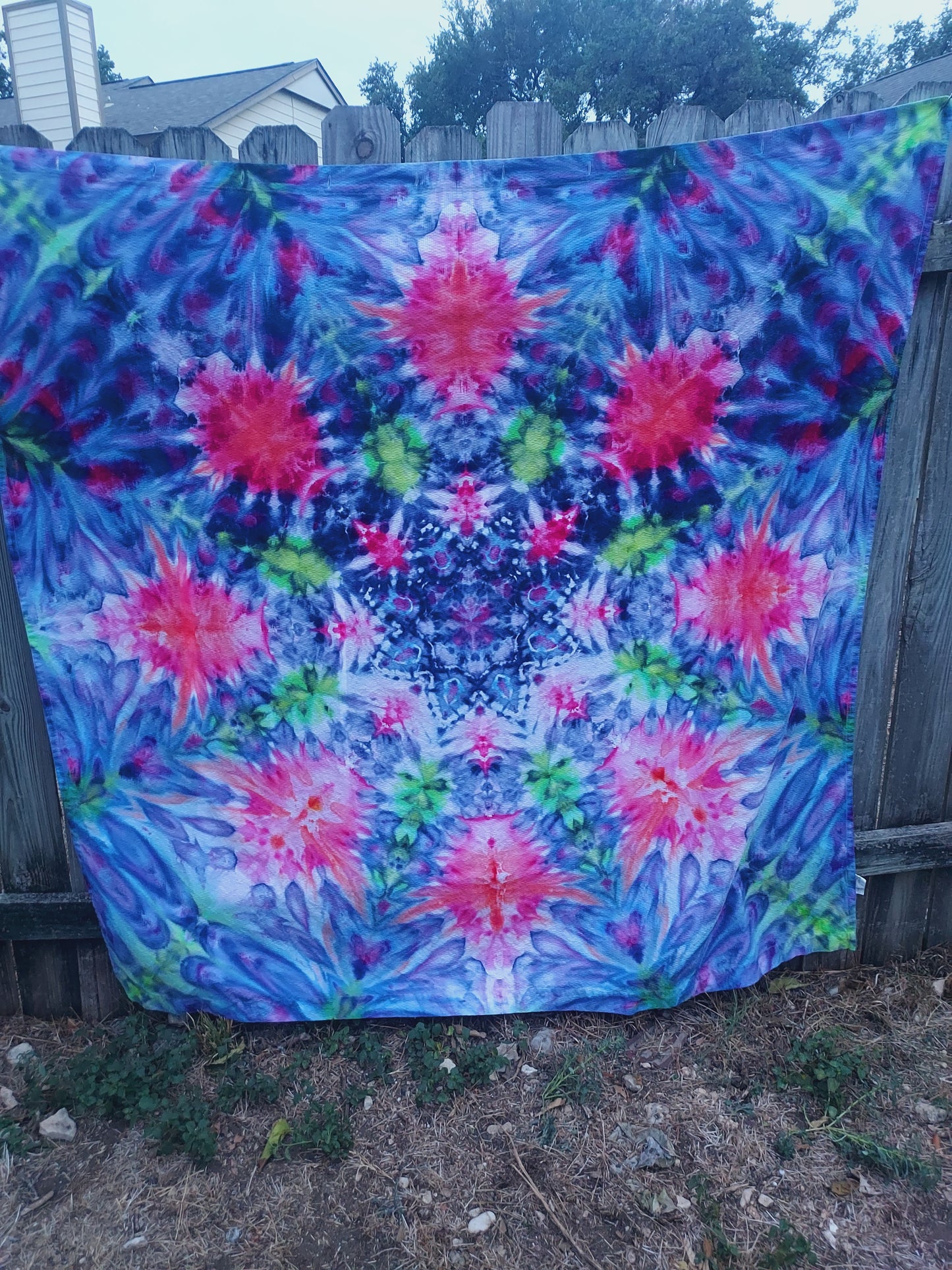 Tie dye Shower Curtain