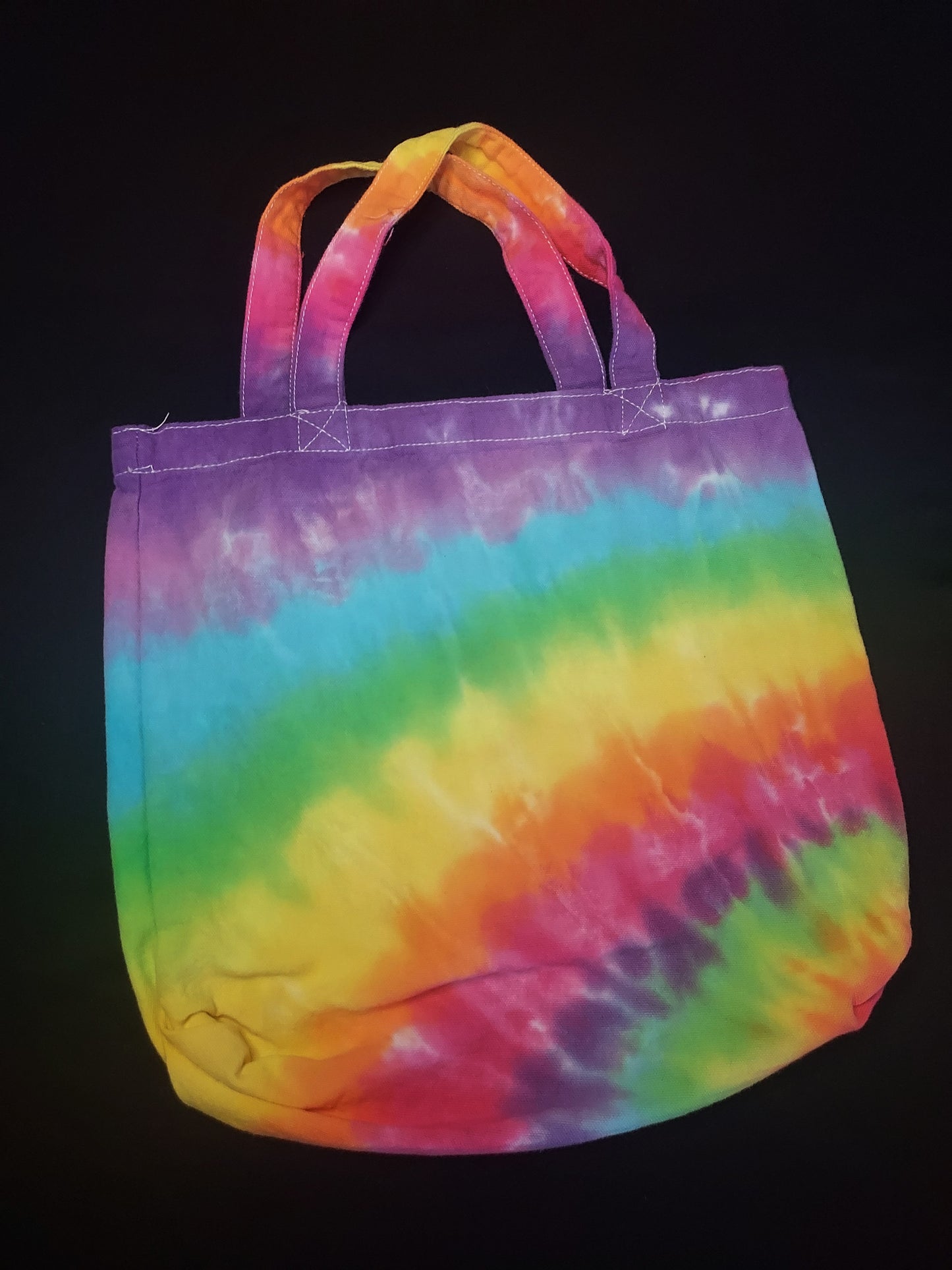 Tiedye Canvas tote bag