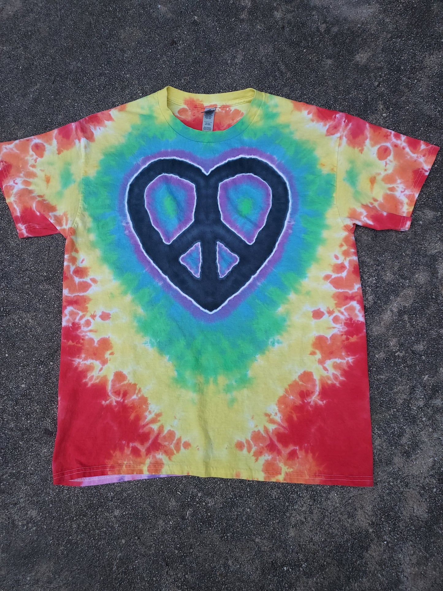 Heart Peace Sign Tshirt