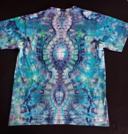 Heart Peace sign Tiedye shirt 1X