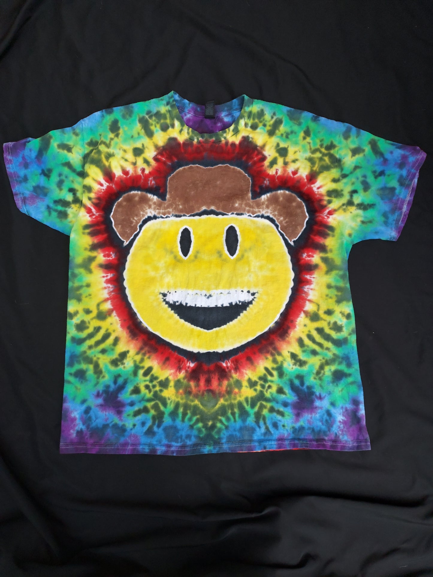 The "Cowboy" Emoji Tiedye shirt