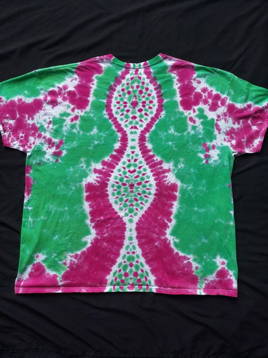 Christmas tree Tiedye shirt 4X