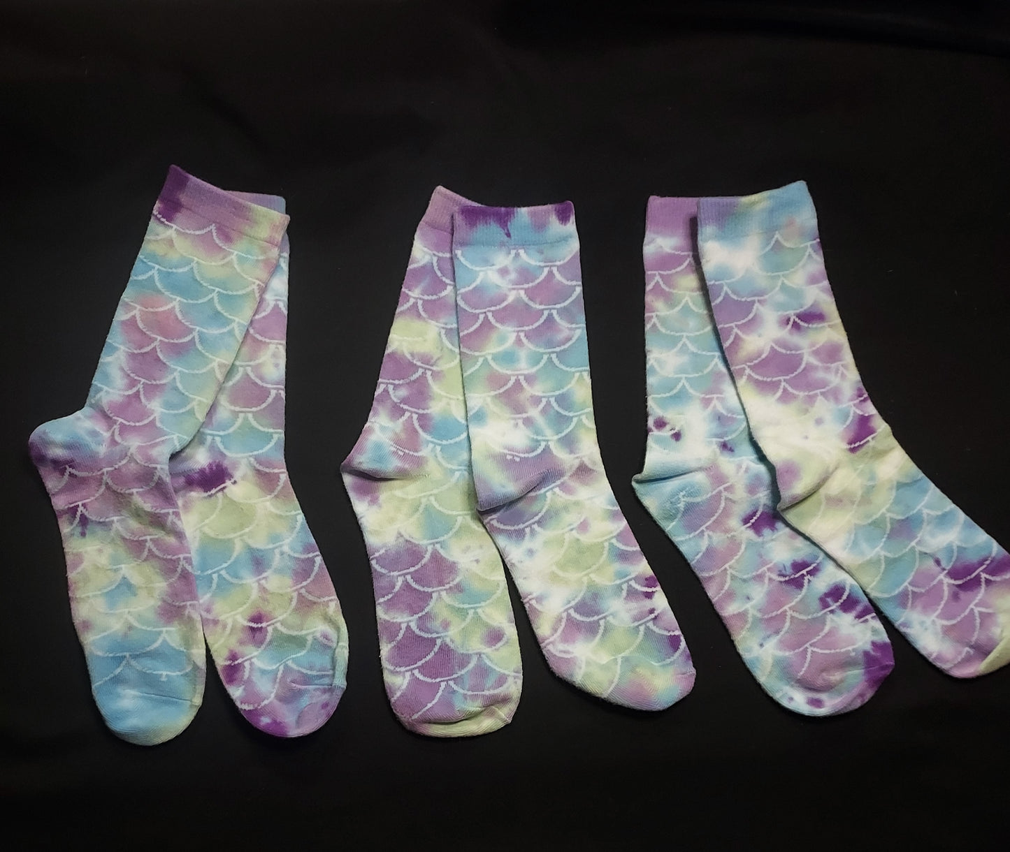 Tiedye Mermaid Socks