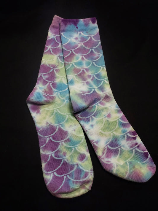 Tiedye Mermaid Socks