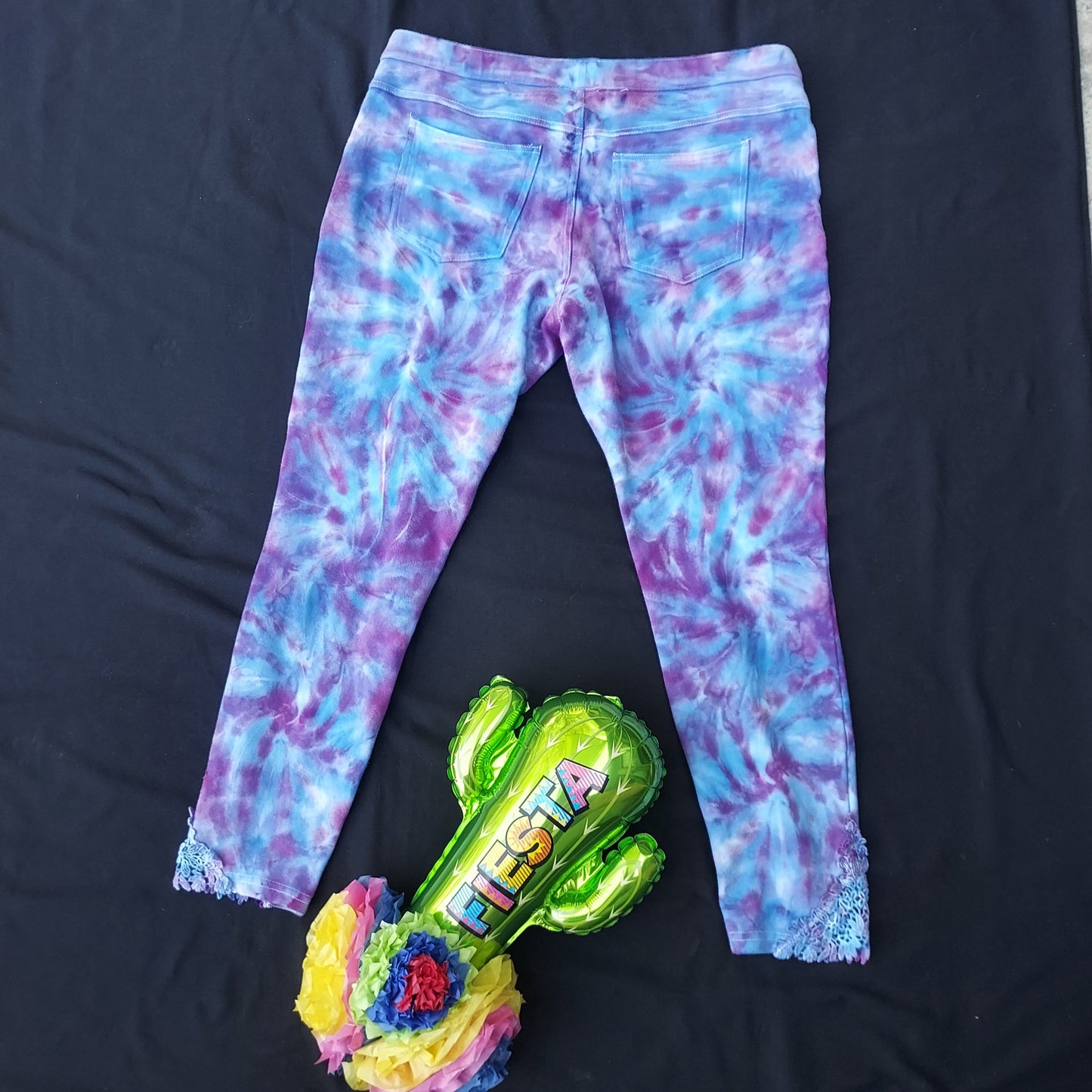 Tiedye Leggings - Large