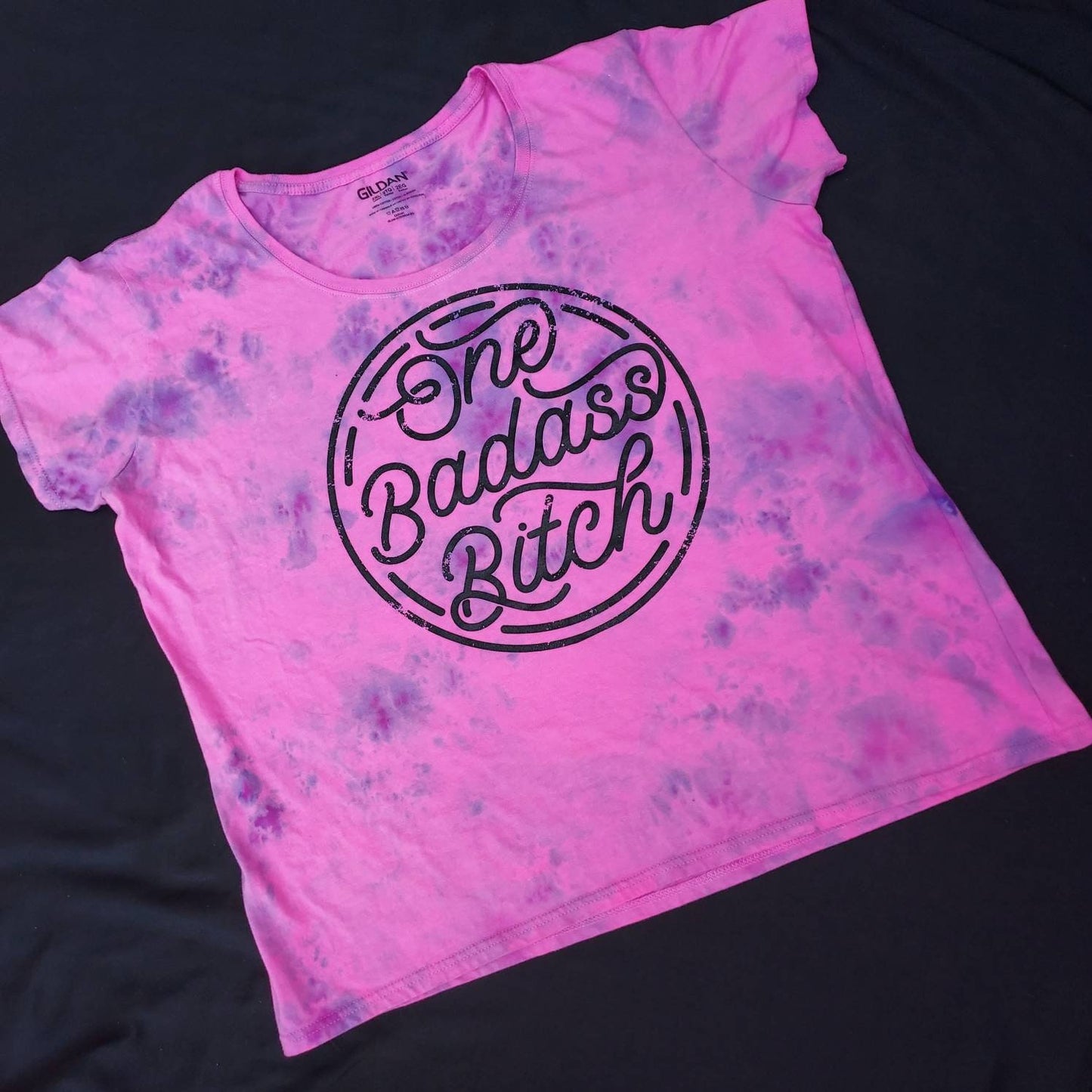 Tie dye shirt with logo - Women's 2X